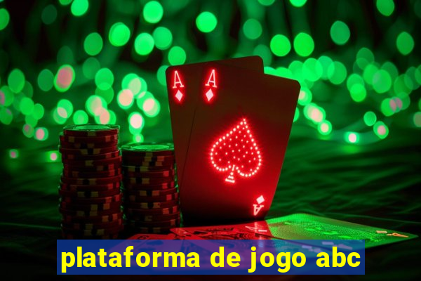 plataforma de jogo abc